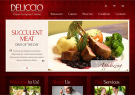 Free HTML5 Template for Restaurant