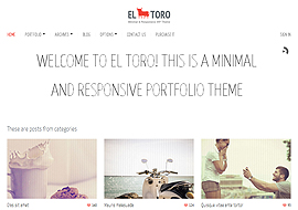 El Toro – Premium Responsive Portfolio Theme