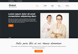 Global – Responsive WordPress Business Portfolio Theme