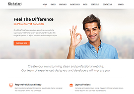 Kickstart – Retina Responsive Multi-Purpose Theme