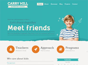 Carry Hill School – Responsive WordPress Theme