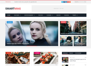 SmartMag – Responsive & Retina WordPress Magazine Theme