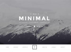 T-ONE Clean & Minimal WordPress Theme